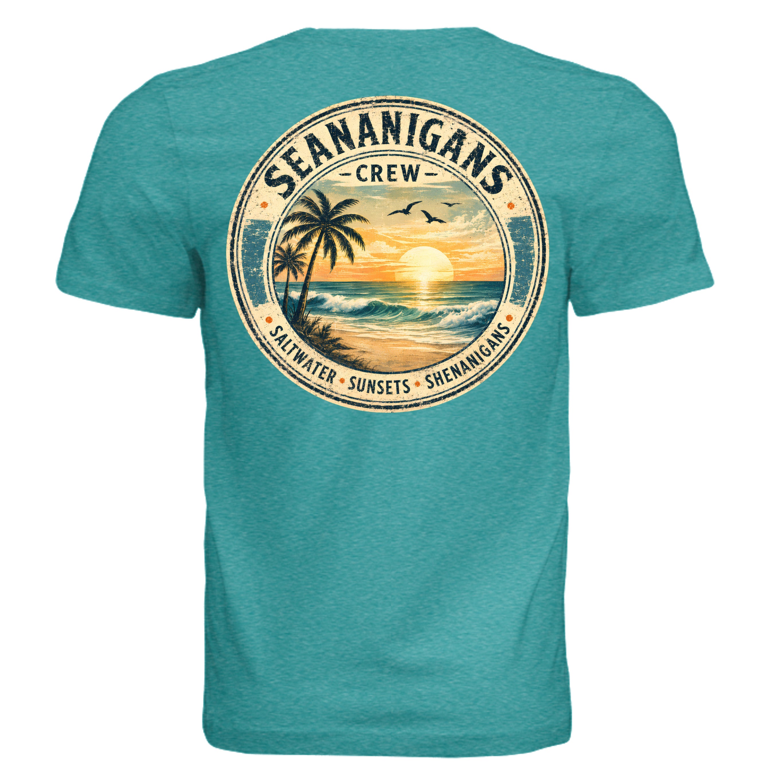 TEAL TRIBLEND - 3413C - BACK