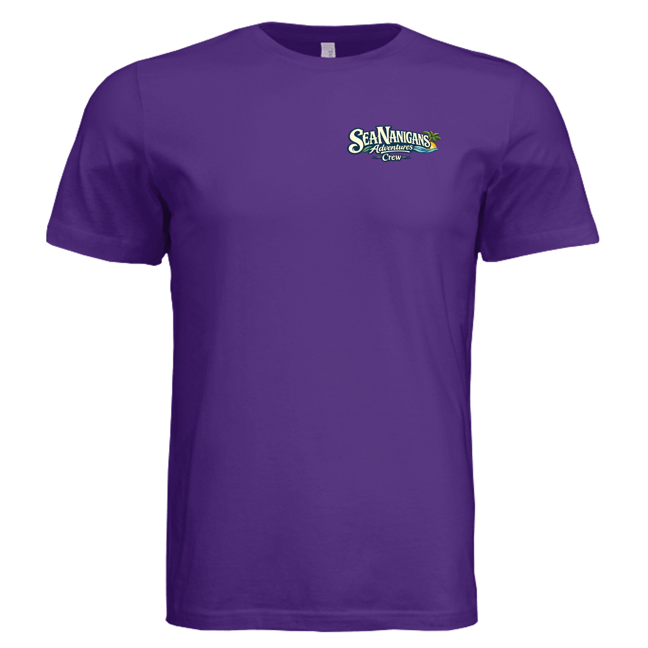 Solid Team Purple Triblend - 3413C - FRONT