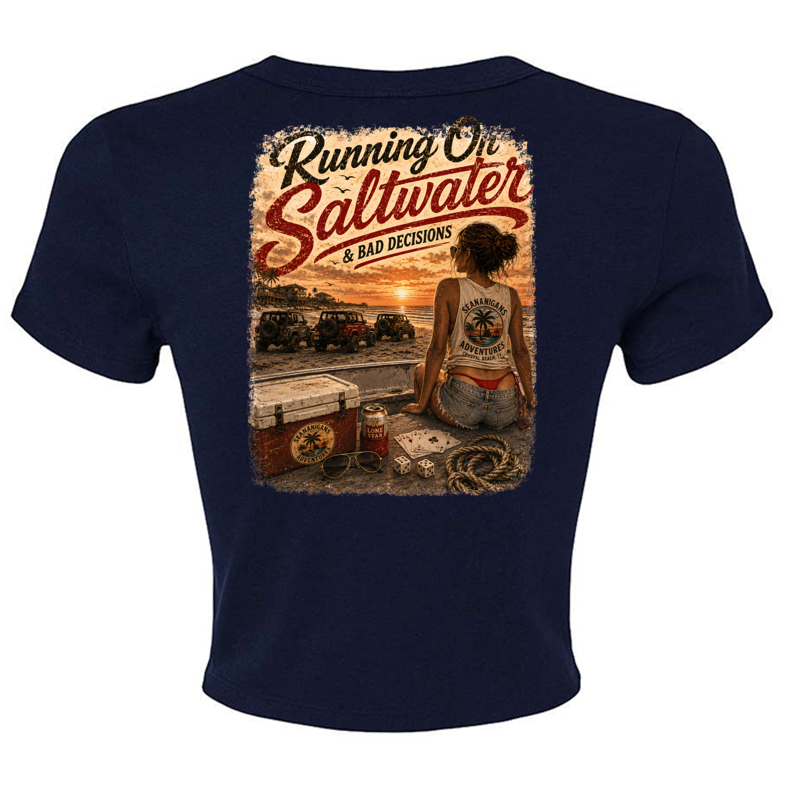 SOLID NAVY BLEND - 1010BE - BACK