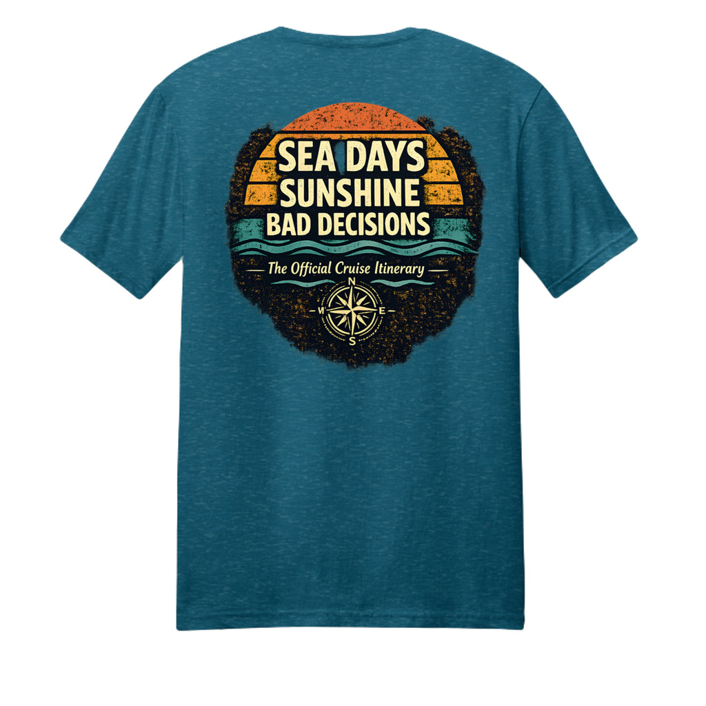 Deep Turquoise Fleck - DM108 - BACK