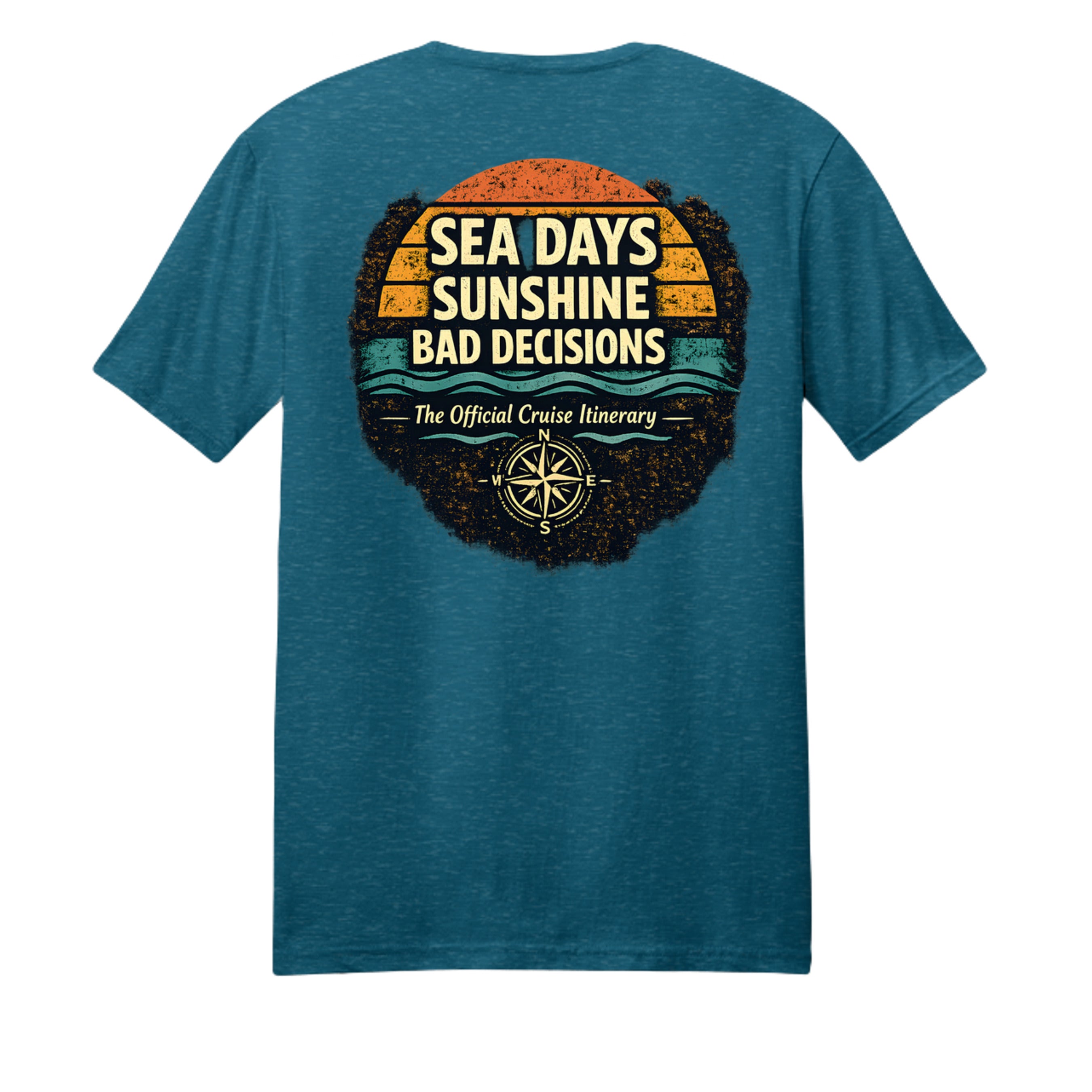 Deep Turquoise Fleck - DM108 - BACK