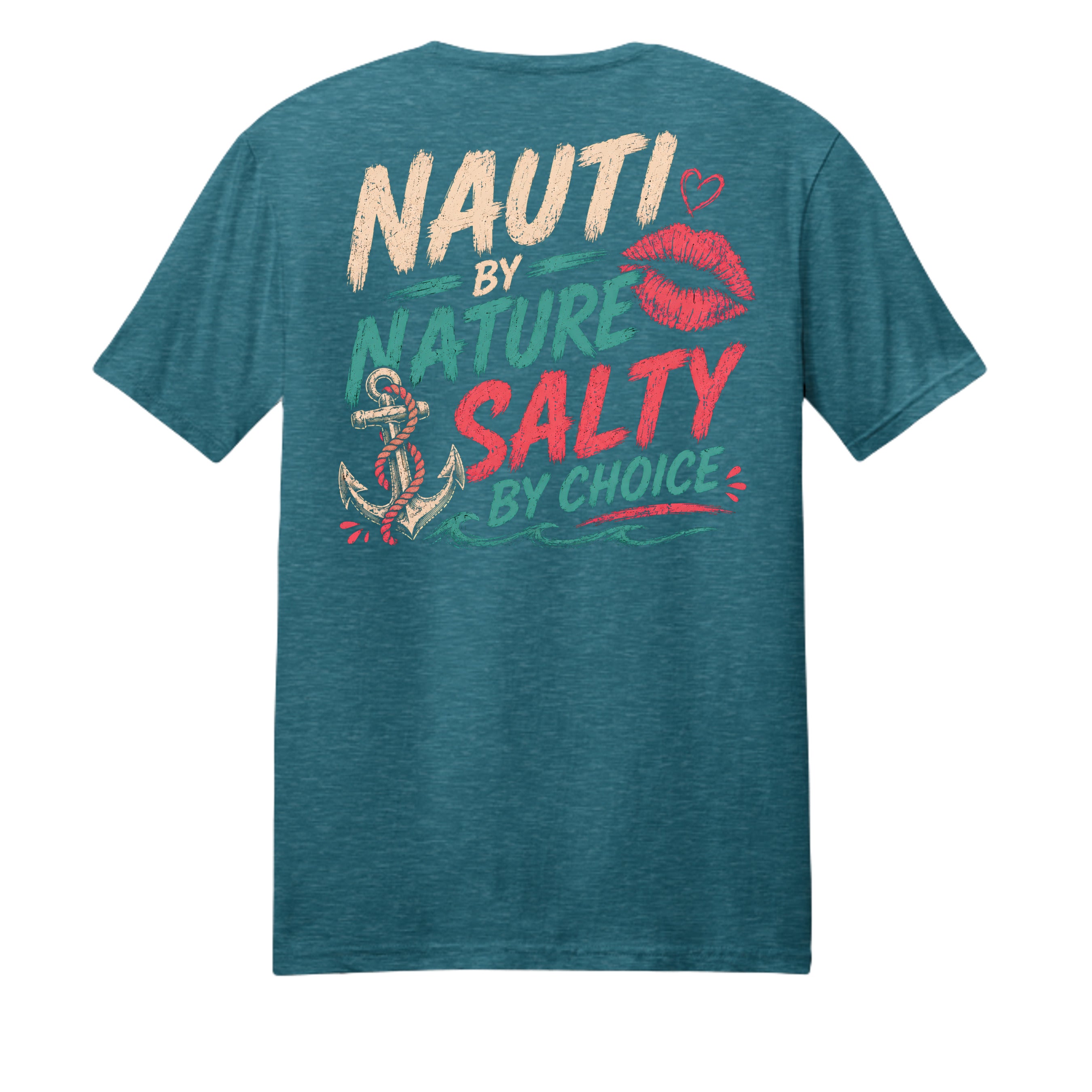 Heathered Teal - DM108 - BACK