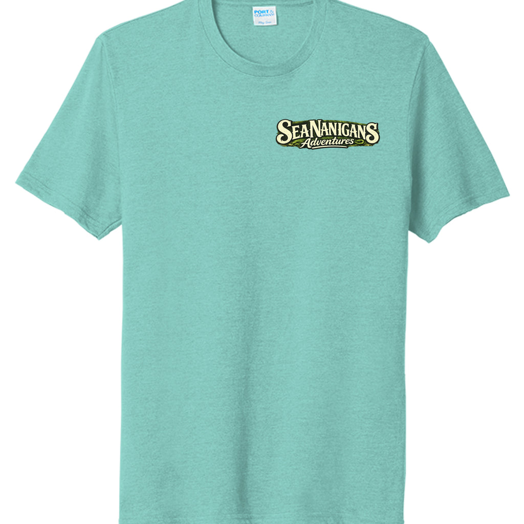 Vivid Teal Heather - PC330 - FRONT